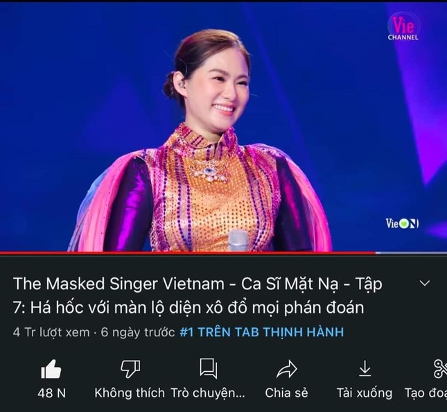 Màn cởi bỏ mặt Kim Sa Ngư của Lương Bích Hữu lọt Top 1 Trending YouTube, vượt qua MV của BLACKPINK - Ảnh 2.