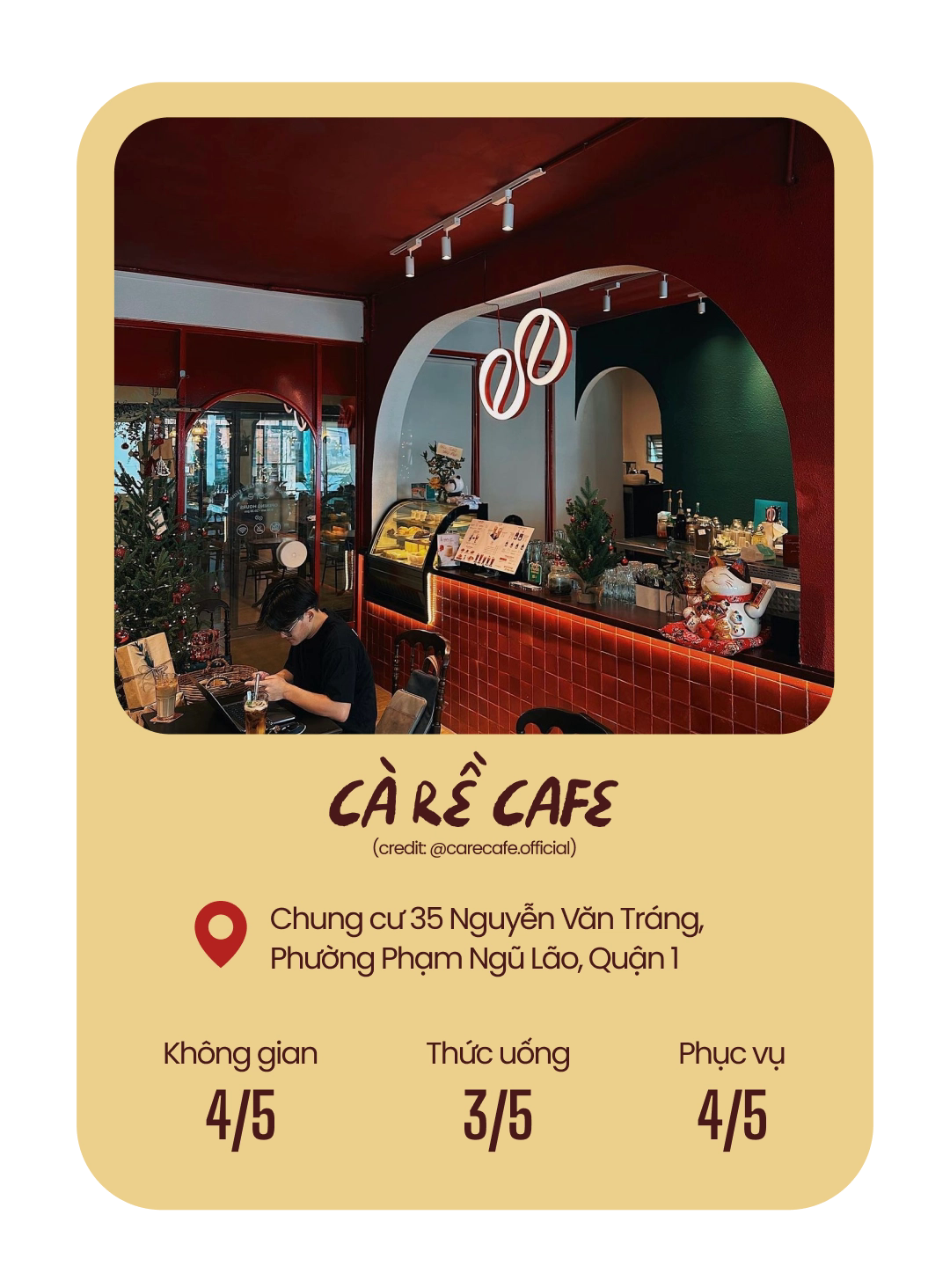 Tuyển chọn những "quán uống" nổi bật nhất năm 2022 Sáng thong thả cà