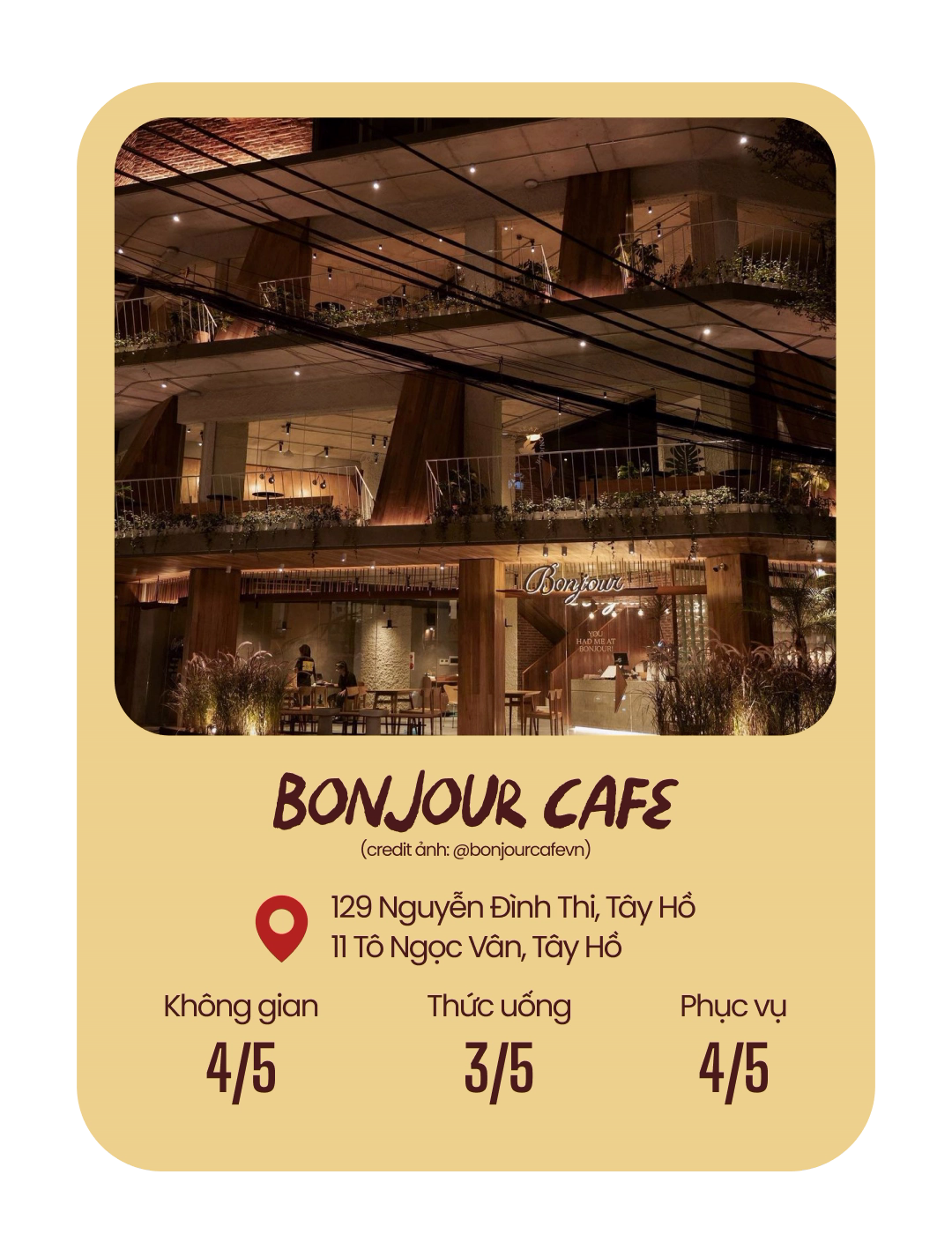 Tuyển chọn những "quán uống" nổi bật nhất năm 2022 Sáng thong thả cà