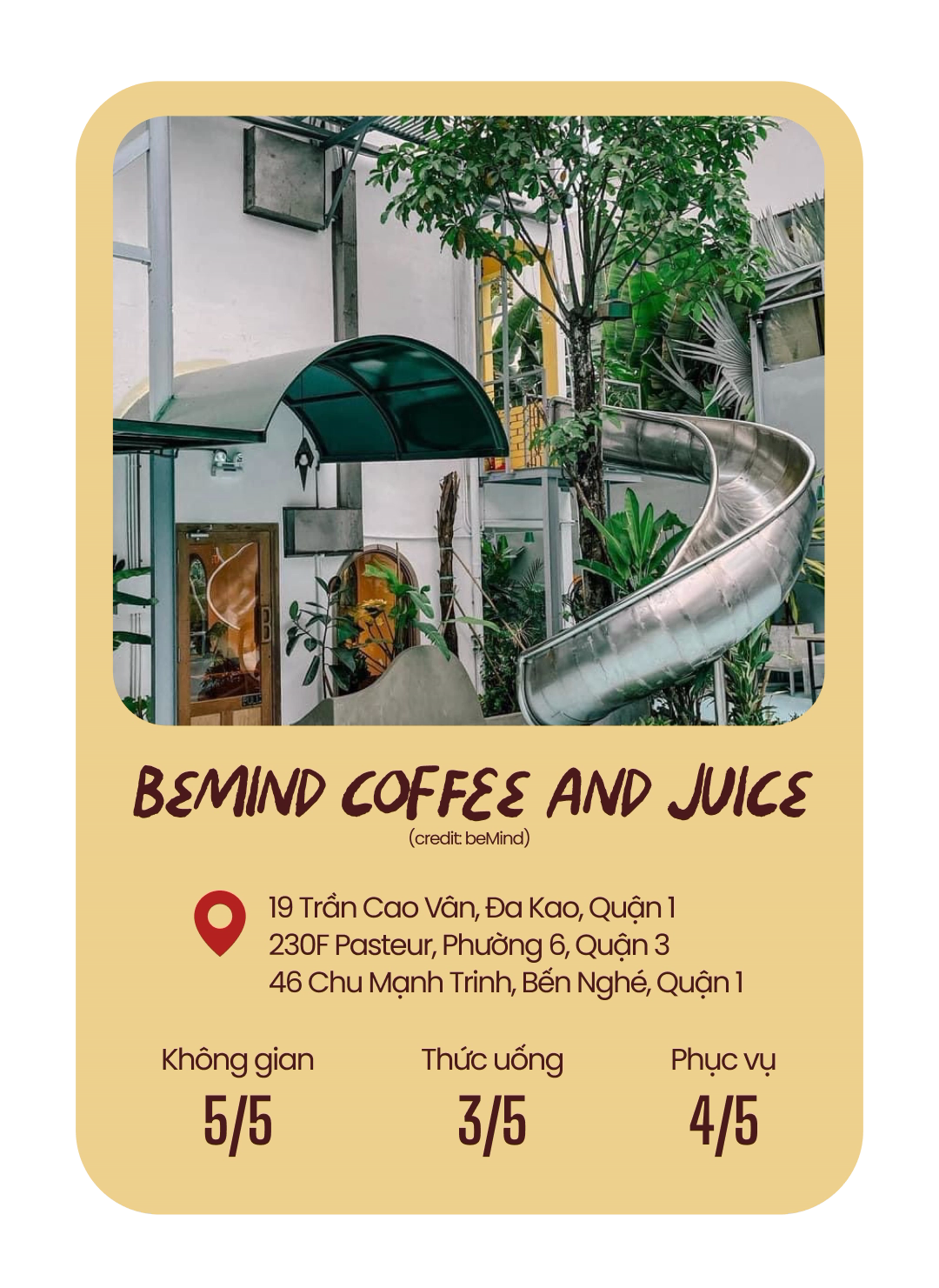 Tuyển chọn những "quán uống" nổi bật nhất năm 2022 Sáng thong thả cà