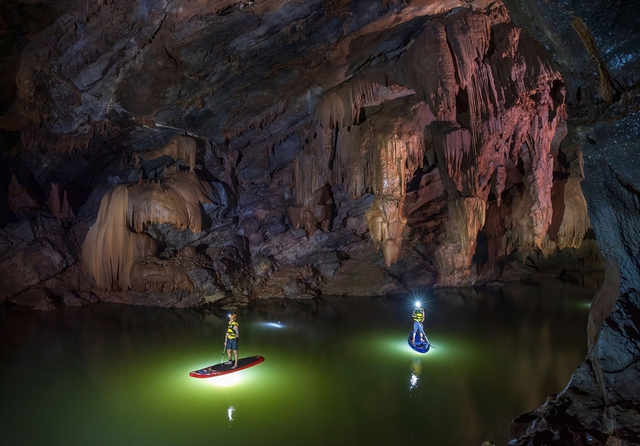 Có gì ở hung Thoòng, hệ thống hang động tự nhiên mới được khai thác đón khách du lịch ở Quảng Bình - Ảnh 3.