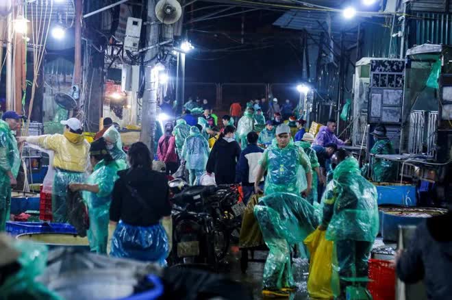 Chợ cá lớn nhất Hà Nội nhộn nhịp trước ngày đưa ông Công ông Táo về trời - Ảnh 11.