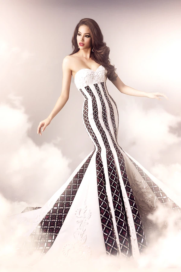 Đại diện Việt Nam lại có thêm một bộ đầm lỡ hẹn tại Miss Universe - Ảnh 12.