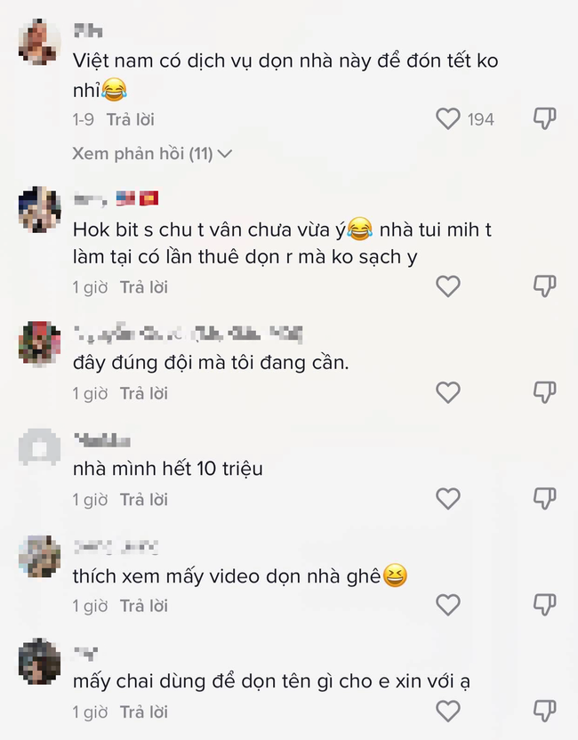 Màn dọn dẹp đỉnh chóp của team vệ sinh công nghiệp hút hơn 26 triệu lượt xem, netizen xuýt xoa: Tết này, xin hãy đến nhà tôi! - Ảnh 7.