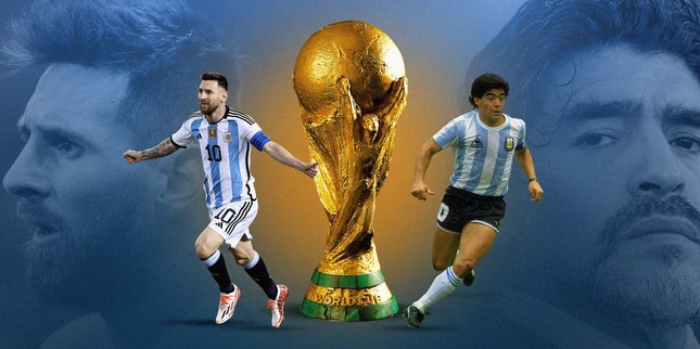 HLV trưởng ĐT Argentina khẳng định Messi vĩ đại hơn Maradona - Ảnh 1.