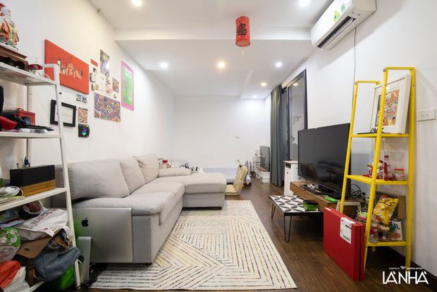 Chi 300 triệu lột x&aacute;c căn hộ 46m2 ở khu tập thể: Kh&ocirc;ng gian biến ho&aacute; xịn x&ograve; sẵn s&agrave;ng rước vợ về dinh - Ảnh 1.