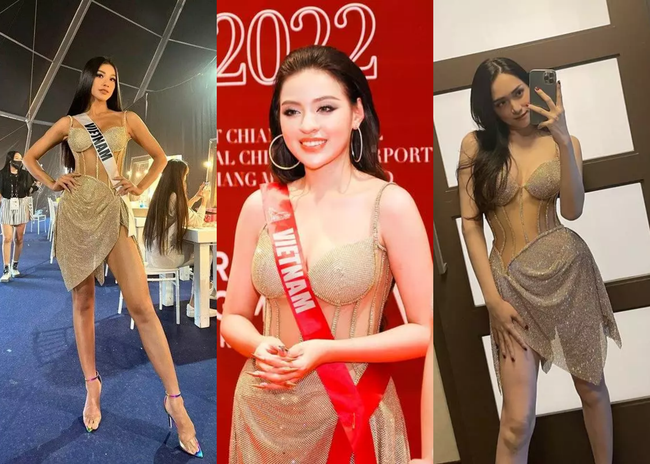 Đụng hàng Hoa hậu Ngọc Châu, hot girl Trứng rán Thanh Tâm bị netizen bóc mẽ 1 chi tiết - Ảnh 7.