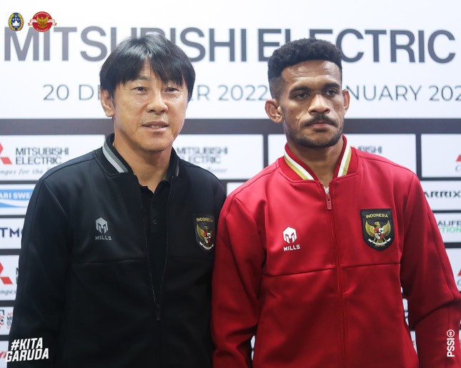 HLV Shin Tae-yong hứa tặng ĐT Indonesia món quà đặc biệt này nếu vô địch AFF Cup 2022 - Ảnh 1.