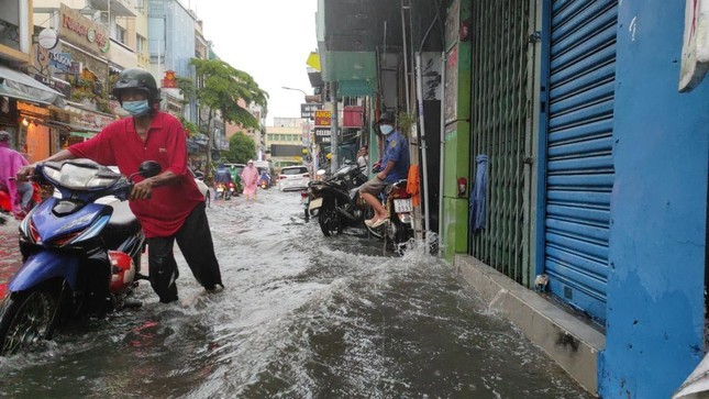 Nam Bộ đón triều cường mạnh những ngày Tết - Ảnh 1.