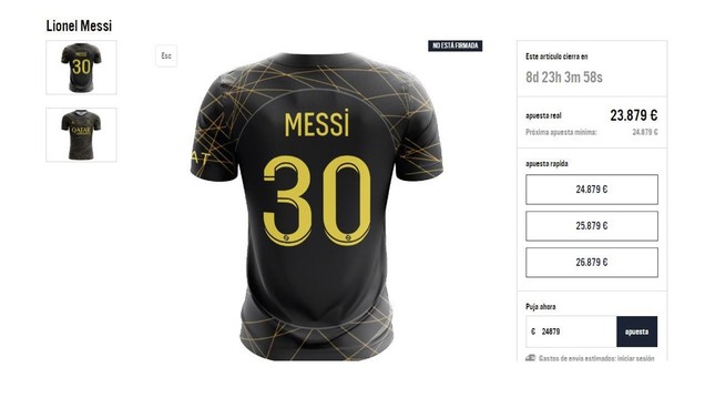 Chiếc &aacute;o Messi mặc h&ocirc;m gặp Ronaldo được săn đ&oacute;n gắt gao - Ảnh 2.