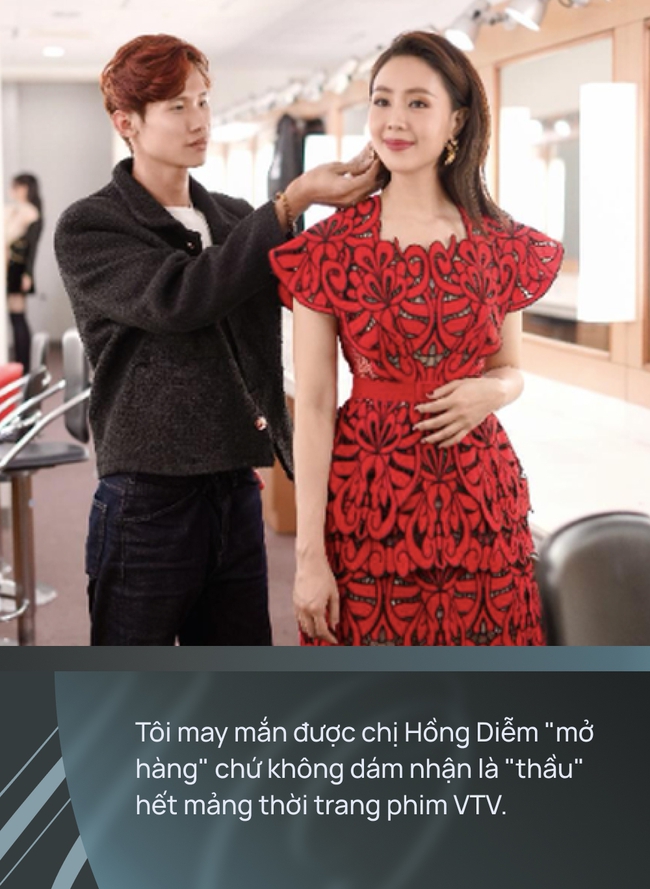 Khúc Mạnh Quân - stylist quen mặt của Vũ trụ VTV: Thấy vui khi giúp thời trang phim Việt khởi sắc - Ảnh 2.