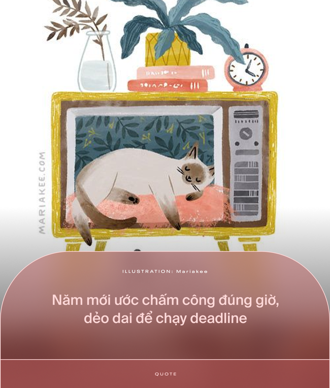 Ước năm nay luôn chấm công đúng giờ, không bị đau cột sống để chạy deadline, ước có nhà có xe có bồ!!! - Ảnh 2.