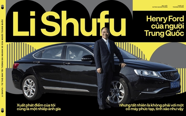 LI SHUFU, tin tức Mới nhất Sếp tuổi Quý Mão Li Shufu - Từ thợ ảnh tới