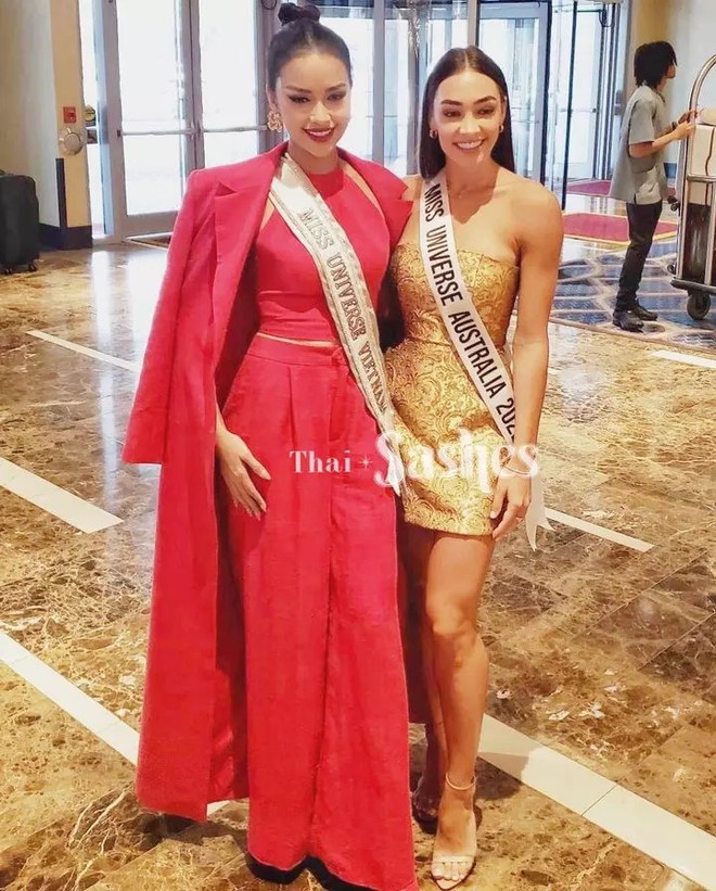 Ngọc Châu ngày đầu tại Miss Universe 2022: Lấn át đối thủ, được khen vì nói tiếng Anh - Ảnh 10.