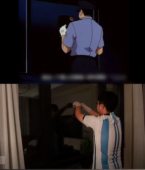 Thử t&aacute;i hiện Conan ngo&agrave;i đời thật 100%, ch&agrave;ng trai nhận về h&agrave;ng triệu lượt xem v&agrave; c&aacute;i kết kh&ocirc;ng ngờ! - Ảnh 6.