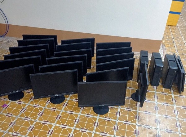 Ba đối tượng trẻ tuổi đột nhập trường học trộm cắp dịp nghỉ Tết Dương lịch - Ảnh 1.