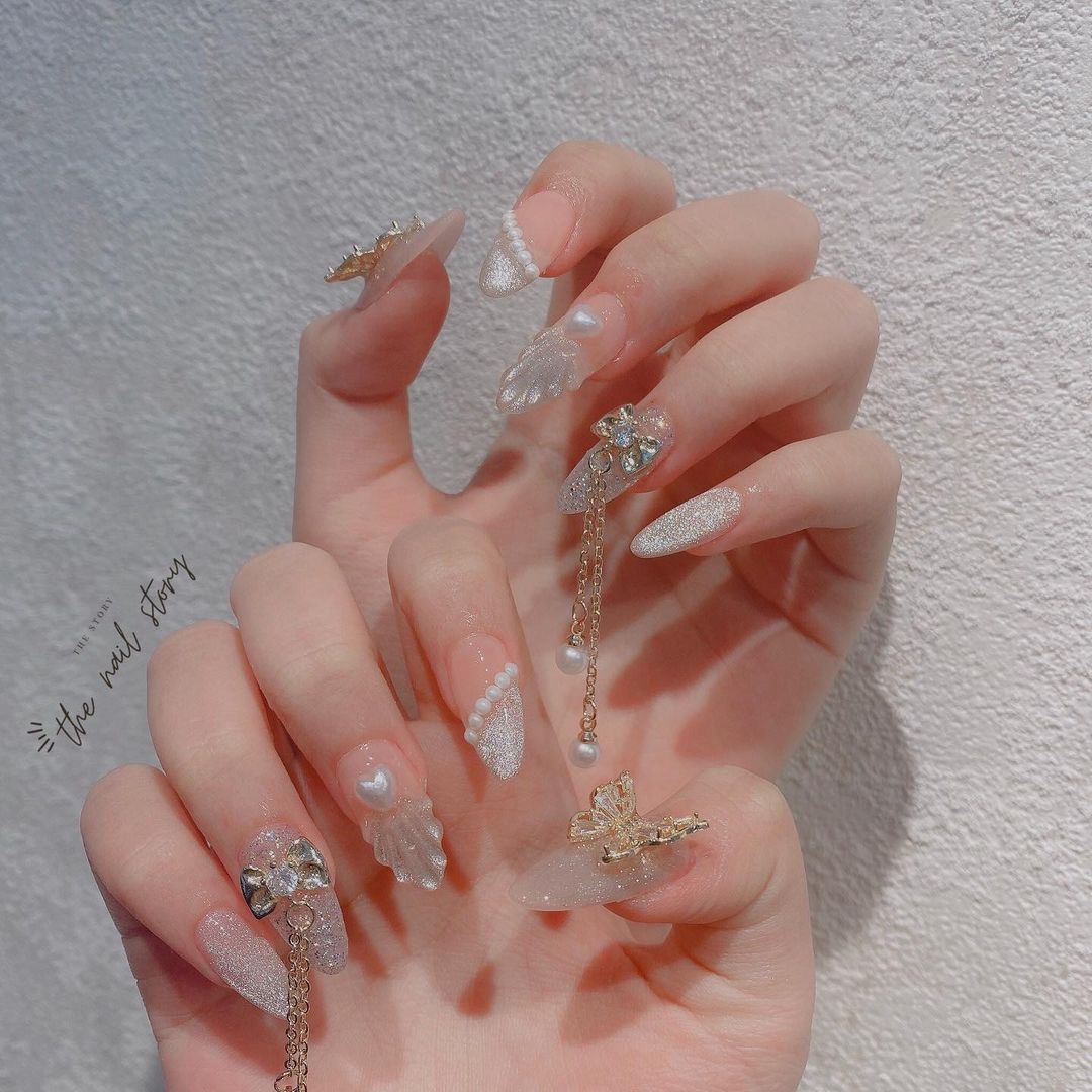 5 xu hướng nail hợp mốt, được hội công sở mê nhất Tết này - Ảnh 7.