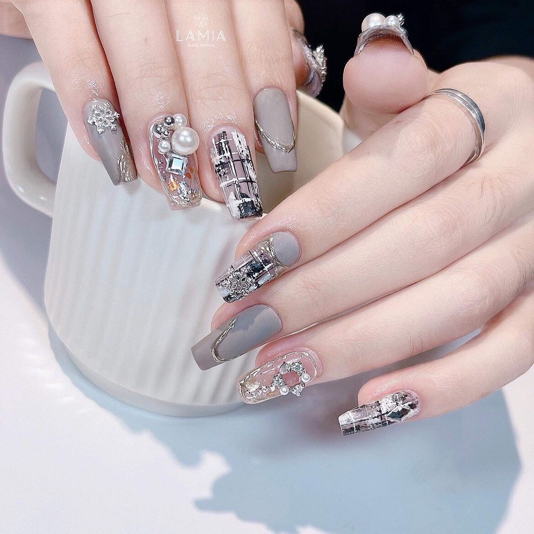 5 xu hướng nail hợp mốt, được hội công sở mê nhất Tết này - Ảnh 6.