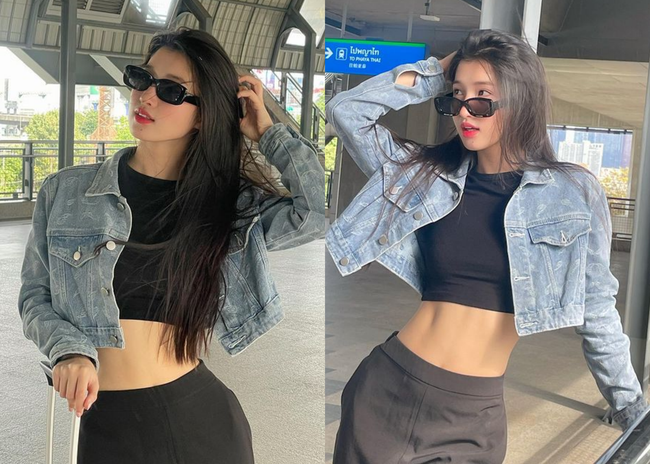 Body Á hậu Phương Nhi đạt cảnh giới mới: Crop top khoe vòng eo thít cổ chai chẳng thua gì idol Kpop? - Ảnh 2.