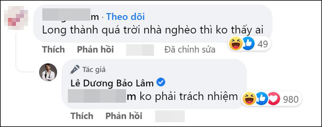 Lê Dương Bảo Lâm đáp trả đúng 4 chữ khi bị hỏi về chuyện từ thiện - Ảnh 3.