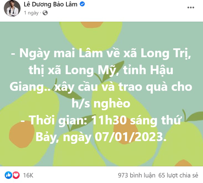 Lê Dương Bảo Lâm đáp trả đúng 4 chữ khi bị hỏi về chuyện từ thiện - Ảnh 2.