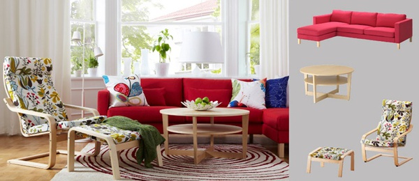 Cách phối màu nội thất đơn giản nhưng đẹp để đón Tết - Ảnh 4.