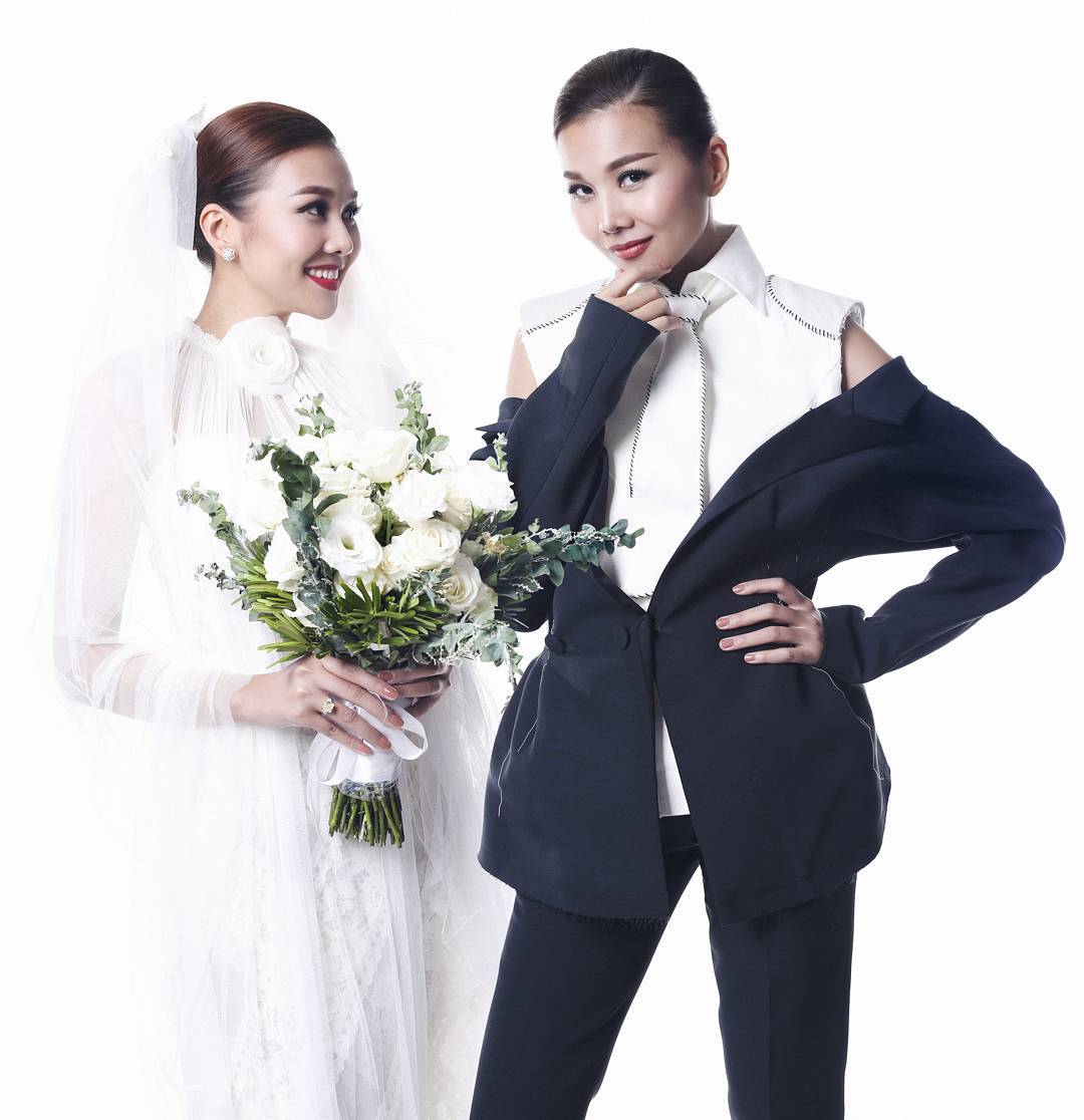 Những lần Thanh Hằng mặc váy cưới đẹp lộng lẫy, càng ngắm càng mong ngày chị đẹp thành cô dâu xịn - Ảnh 9.