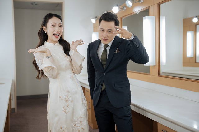 H&igrave;nh ảnh kh&aacute;c của MC Kh&aacute;nh Vy - Ngọc Huy ở Chung kết Olympia 2023 - Ảnh 14.