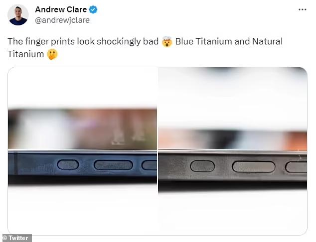 Mới ra mắt 1 tháng nhưng khung titan trên iPhone 15 Pro đã bị đổi màu, chính Apple cũng lên tiếng xác nhận - Ảnh 1.