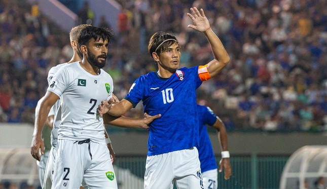Campuchia bất lực trước đội yếu thứ 3 châu Á, Lào kiên cường ở vòng loại World Cup 2026 - Ảnh 1.