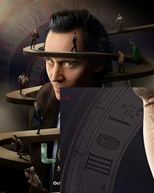 Poster phim Loki của Marvel vướng nghi vấn sử dụng hình ảnh do AI tạo ra - Ảnh 1.