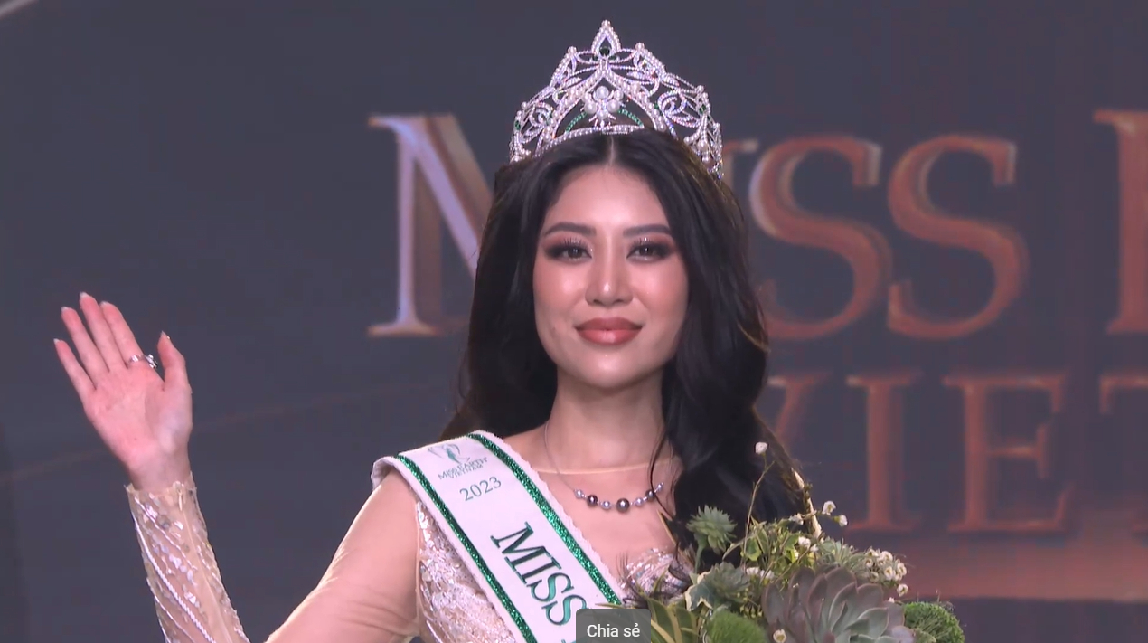 Tân Hoa hậu Miss Earth Vietnam 2023: Cô gái Việt Kiều tốt nghiệp đại học tại California - Ảnh 2.