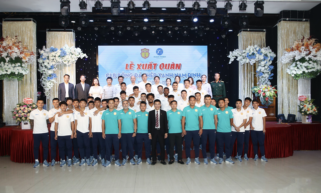 CLB Nam Định xuất quân, đặt mục tiêu cạnh tranh tốp 3 V.League 2023/24 - Ảnh 3.