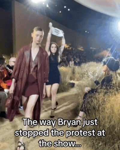 Khoảnh khắc dẹp loạn của fashion blogger Bryanboy tại show Hermès - Ảnh 4.