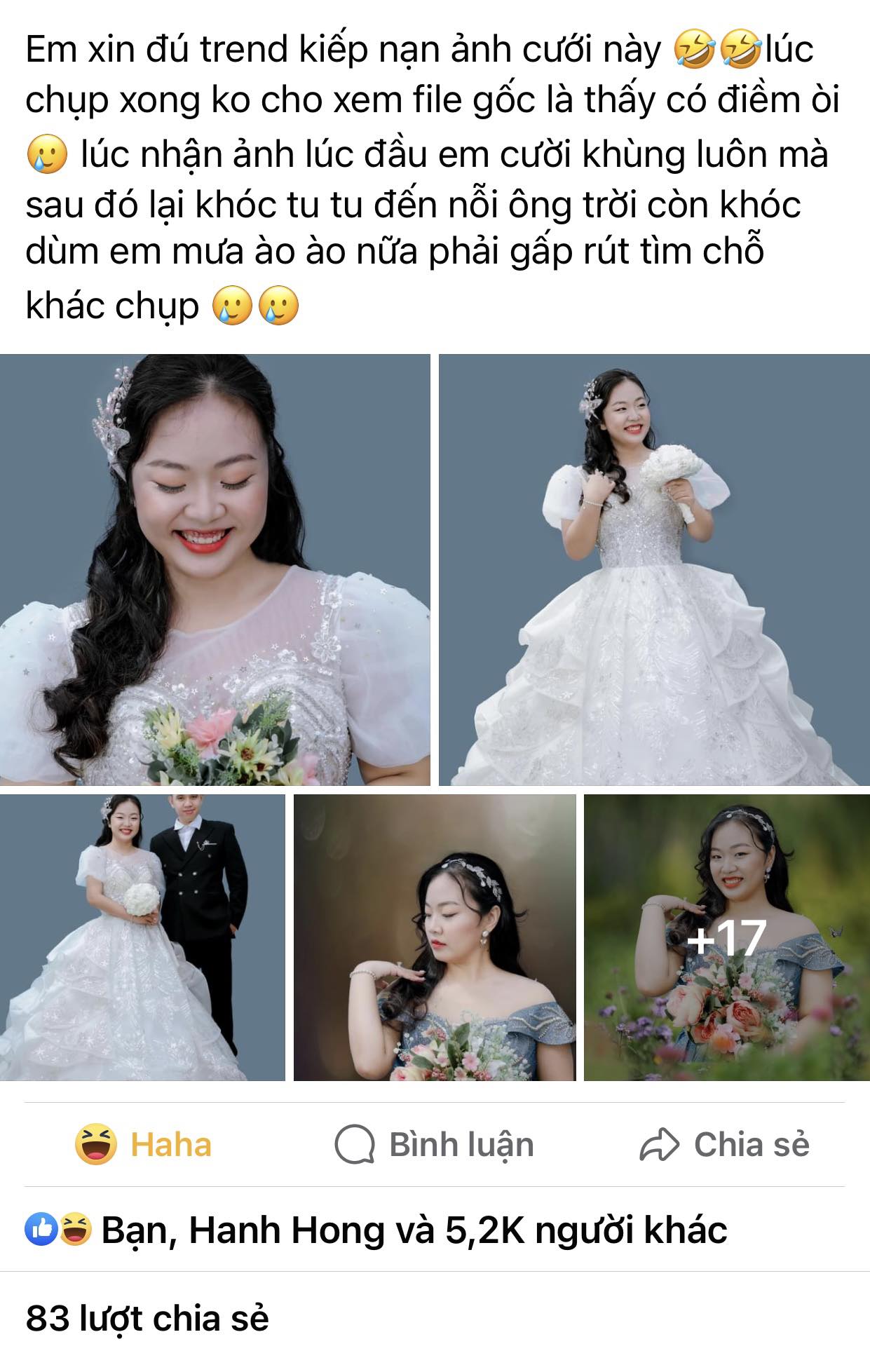 Chọn tiệm chụp ảnh cưới theo ý mẹ chồng, nàng dâu khóc tu tu khi nhận sản phẩm - Ảnh 1.