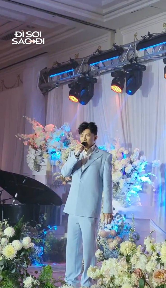 Dược Sĩ Tiến hát ở đám cưới Thanh Hằng: Người bất ngờ vì chất giọng, người trêu tưởng lên đặt câu hỏi - Ảnh 2.