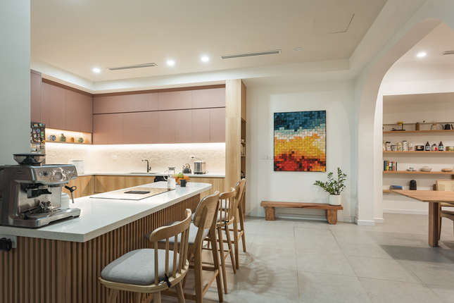 Cải tạo nh&agrave; ống th&agrave;nh nh&agrave; phố trồng c&uacute;c tần trước cổng d&agrave;nh cho 4 thế hệ - Ảnh 7.