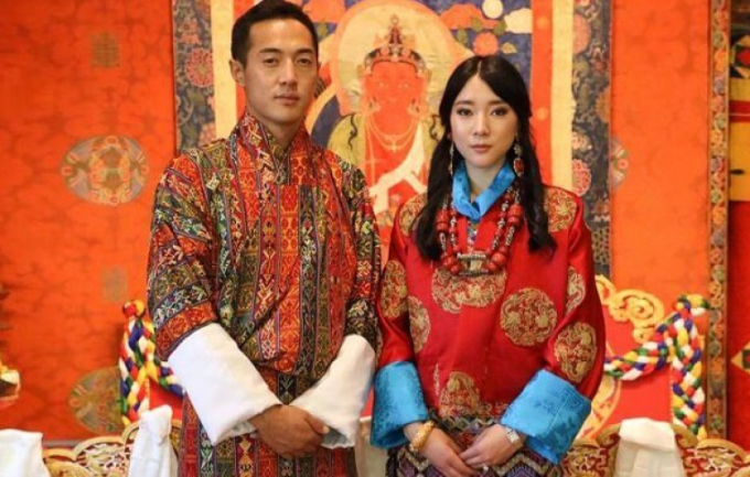 Công chúa 'vạn người mê' của Bhutan từng làm chao đảo MXH hiếm hoi lộ diện bên phu quân, nhan sắc tiên tử ở tuổi 30 gây chú ý