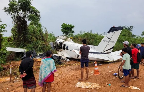 Brazil: Rơi máy bay, ít nhất 12 người thiệt mạng - Ảnh 3.