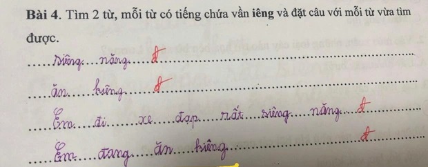 Học sinh đặt câu với từ phức khiến cô giáo tá hỏa: Mới chút tuổi mà đã triết lý thế này! - Ảnh 5.