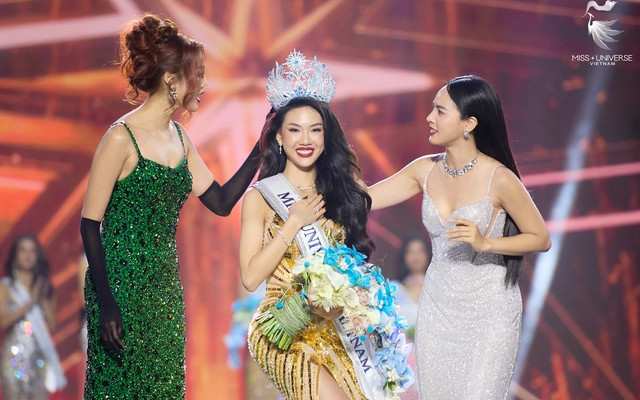 Lan Khuê có động thái đầu tiên giữa lúc Miss Universe Vietnam vướng lùm xùm, thái độ ra sao khi netizen nhắc đến Quỳnh Hoa? - Ảnh 4.