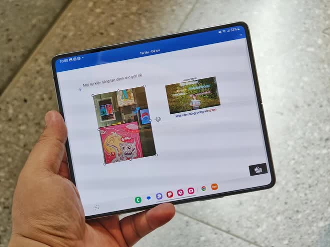 Samsung Galaxy Z Fold5: Trợ thủ đắc lực trong c&ocirc;ng việc s&aacute;ng tạo nội dung - Ảnh 7.