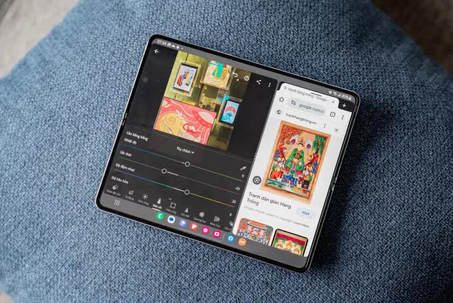 Samsung Galaxy Z Fold5: Trợ thủ đắc lực trong c&ocirc;ng việc s&aacute;ng tạo nội dung - Ảnh 4.