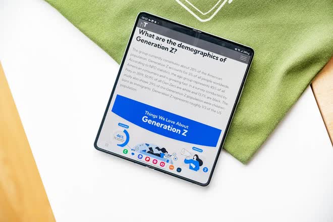 Samsung Galaxy Z Fold5: Trợ thủ đắc lực trong công việc sáng tạo nội dung - Ảnh 3.