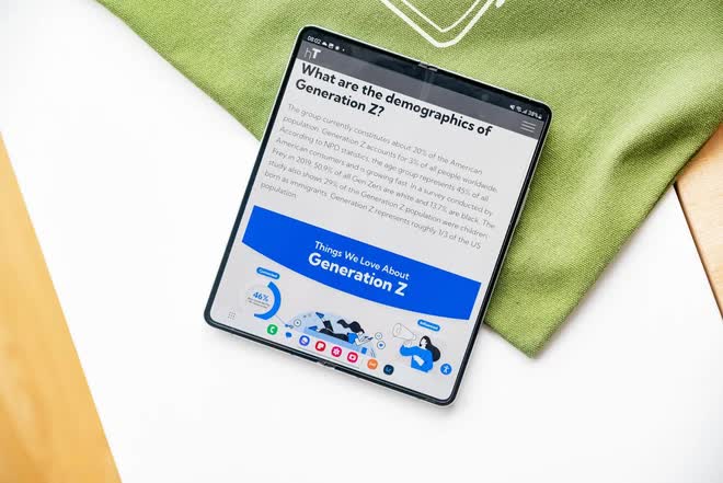Samsung Galaxy Z Fold5: Trợ thủ đắc lực trong c&ocirc;ng việc s&aacute;ng tạo nội dung - Ảnh 3.