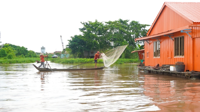 Chiêm ngưỡng làng bè đa sắc màu tại An Giang - Ảnh 5.