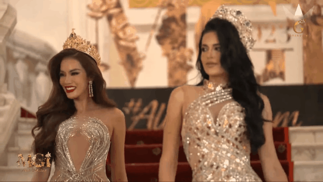 Điểm chung trong phong c&aacute;ch L&ecirc; Ho&agrave;ng Phương v&agrave; Th&ugrave;y Ti&ecirc;n tại Miss Grand International - Ảnh 10.