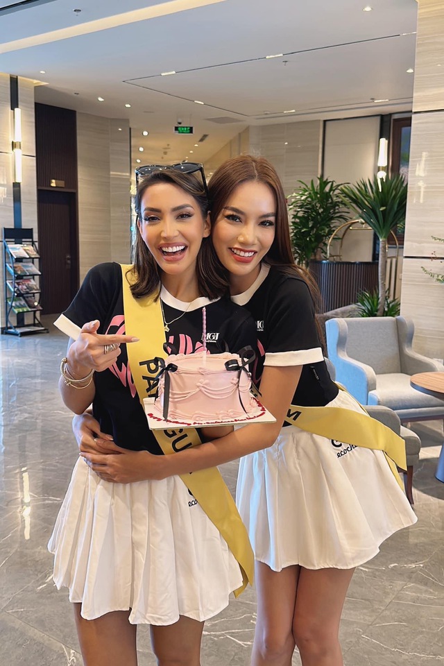 Lê Hoàng Phương liên tục ghi điểm tại Miss Grand International, có loạt hành động chu đáo với các thí sinh nước bạn - Ảnh 5.