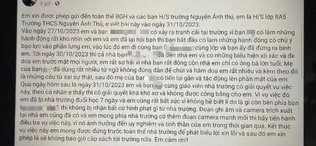 Nữ sinh tố nhà trường xử ép, xin không bao giờ cắp sách đến trường - Ảnh 1.