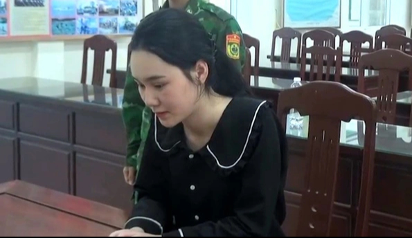 Bất ngờ lai lịch c&ocirc; g&aacute;i xinh đẹp xuất cảnh tr&aacute;i ph&eacute;p sang L&agrave;o - Ảnh 1.
